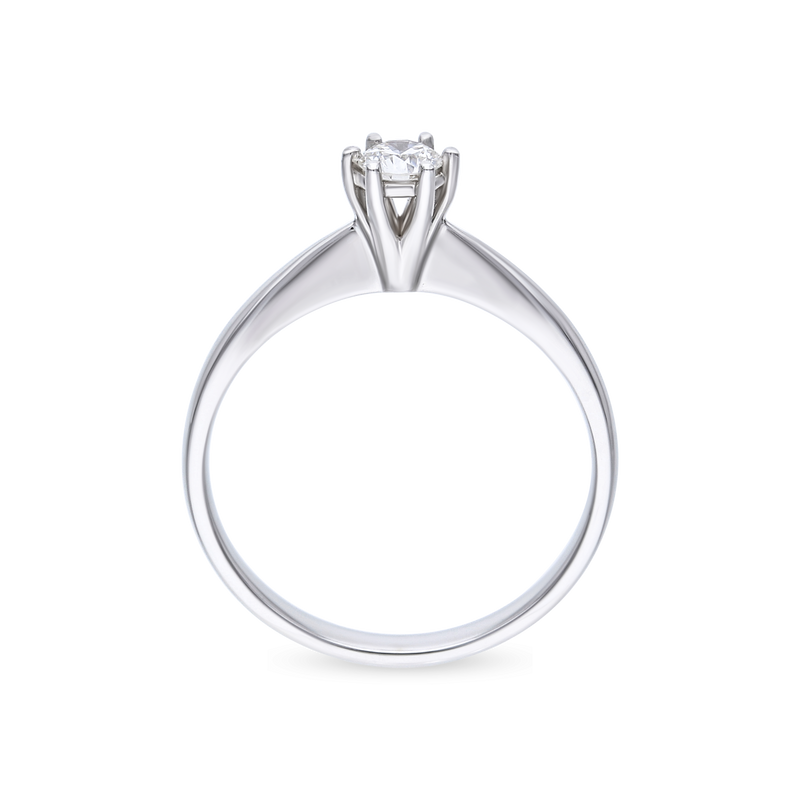 Aster Solitaire Ring