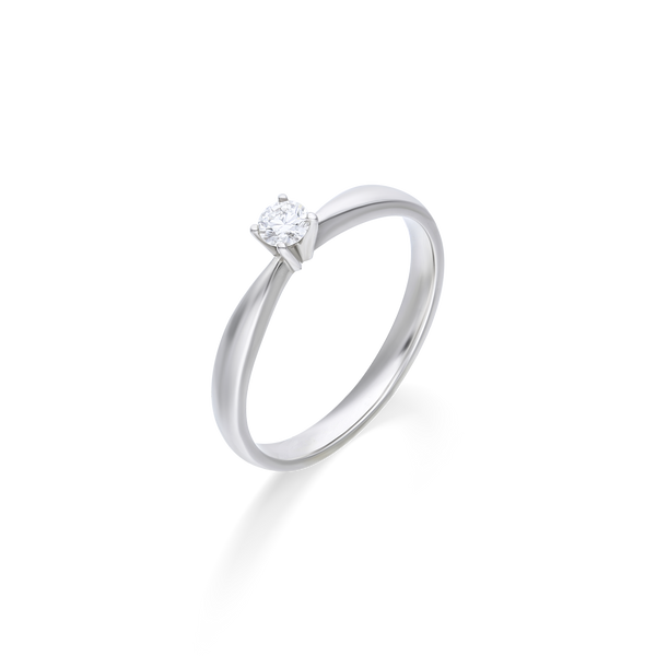 Iris Solitaire Ring