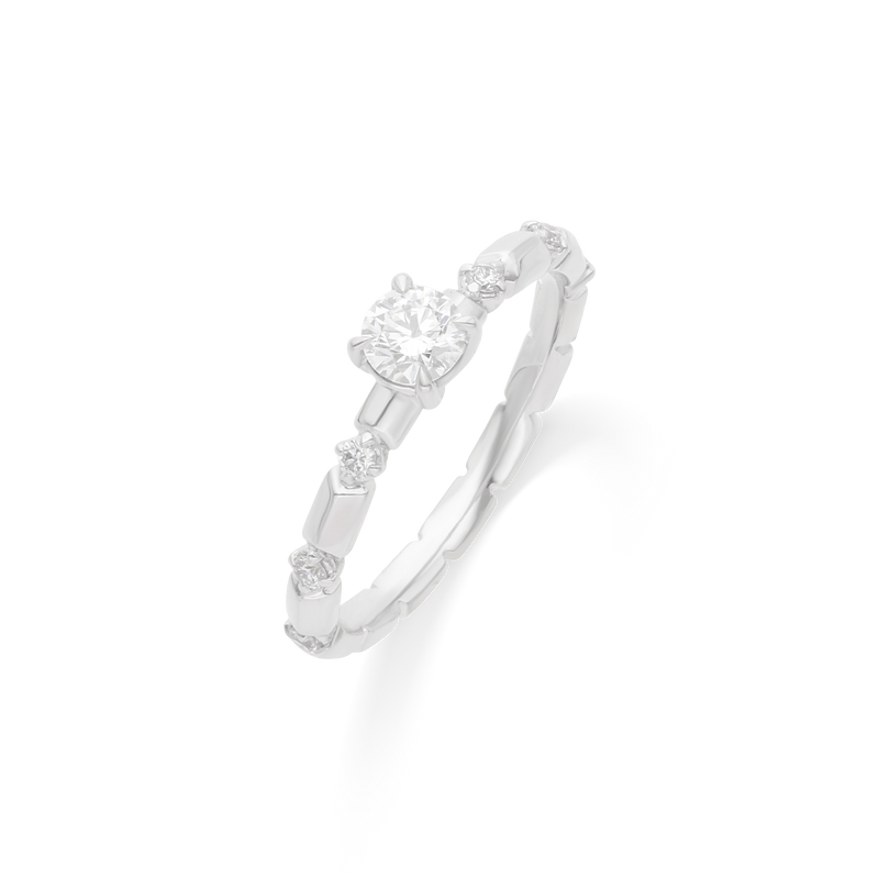 Lev Solitaire Ring (PRE ORDER)
