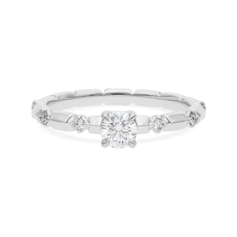 Lev Solitaire Ring (PRE ORDER)