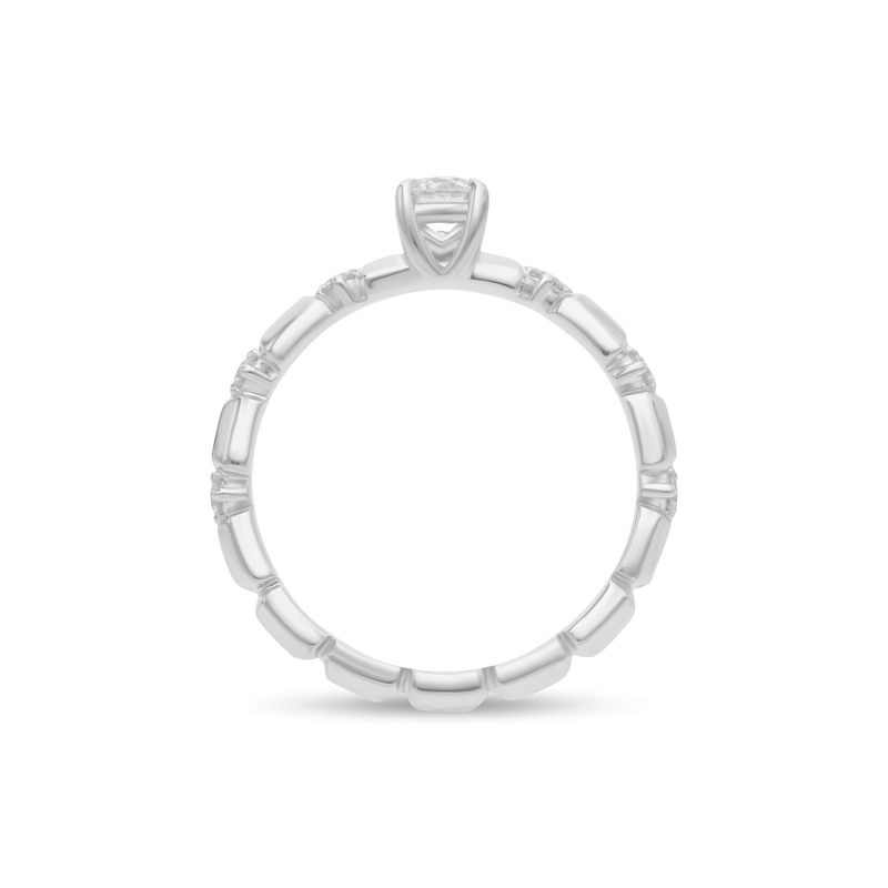 Lev Solitaire Ring (PRE ORDER)