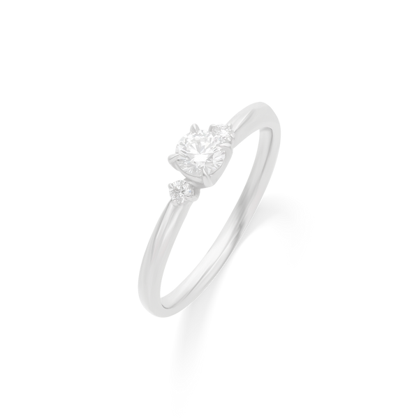 Amy Solitaire Ring