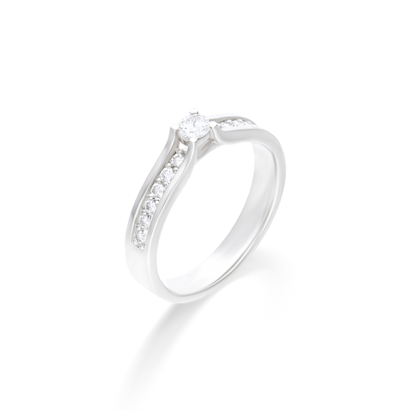 Lobelia Solitaire Ring (PRE ORDER)