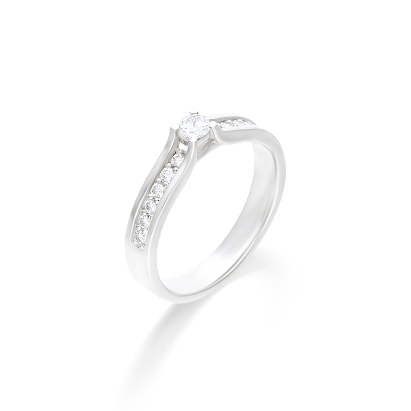 Lobelia Solitaire Ring (PRE ORDER)