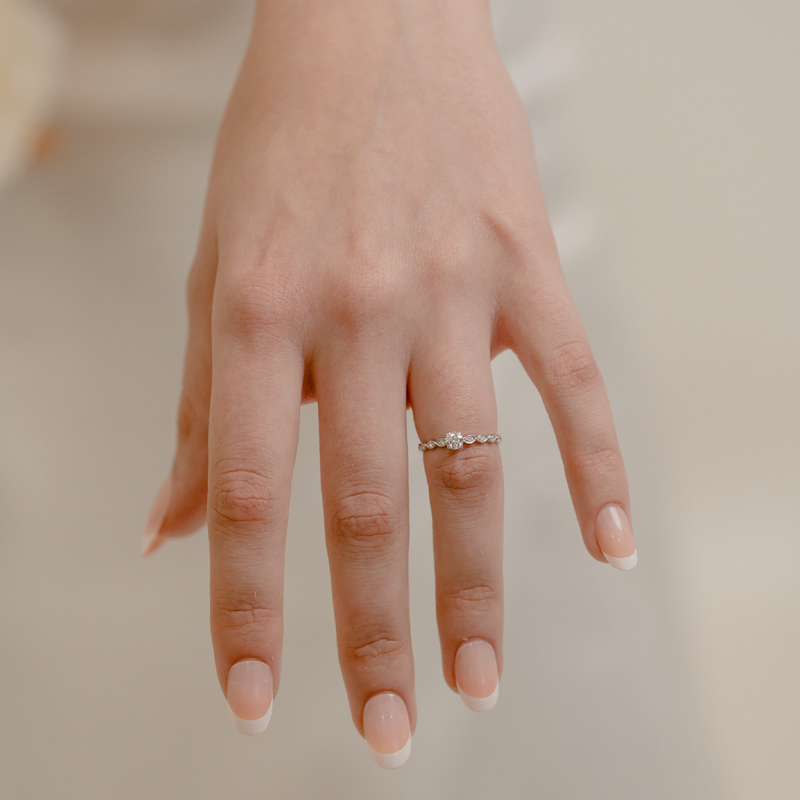 Cerys Solitaire Ring (PRE ORDER)
